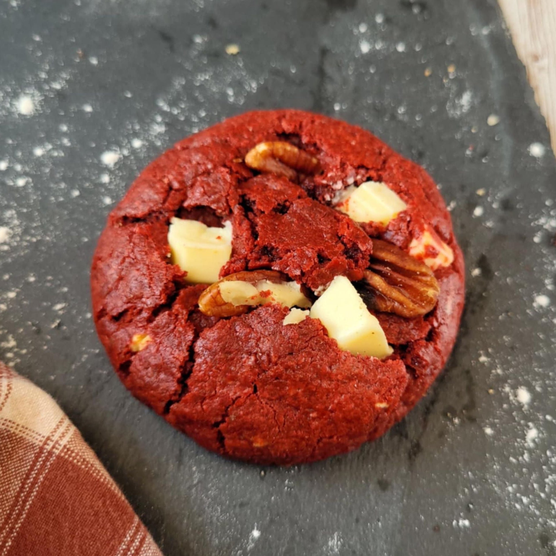 Cookie capricorne / éclats de chocolat blanc et noix de pécan La Cookerie - Les meilleurs cookies zodiaks de votre vie